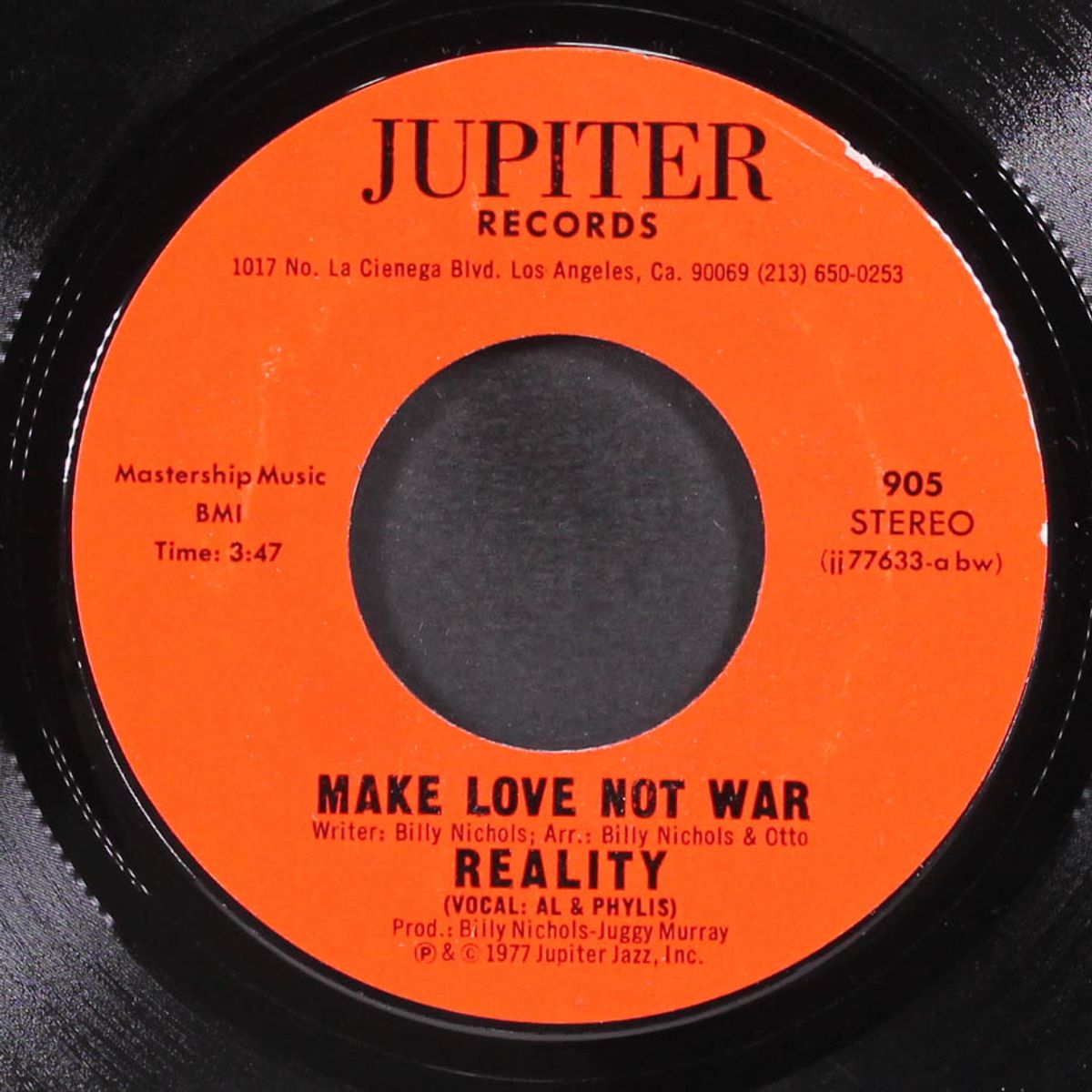 standing beside you / make love not war by REALITY