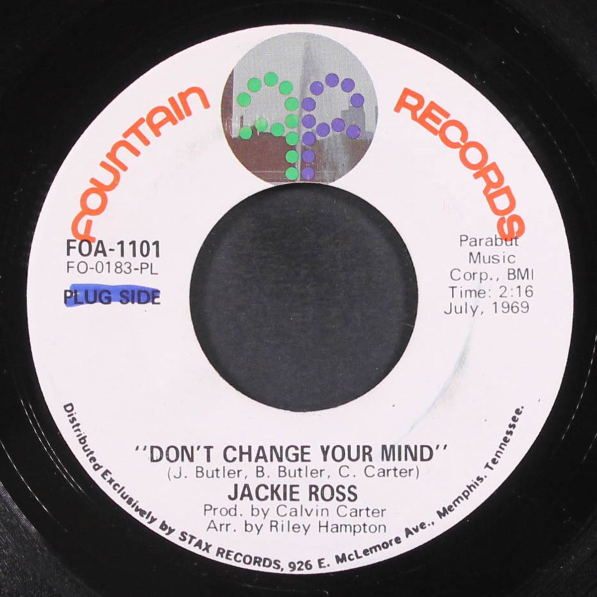 don't change your mind / who could be loving you by JACKIE ROSS