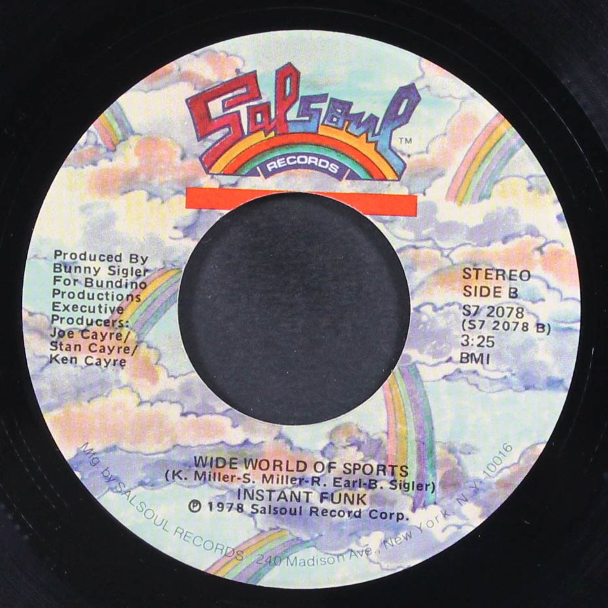 i got my mind made up (you can get it girl) / wide world of sports by INSTANT FUNK