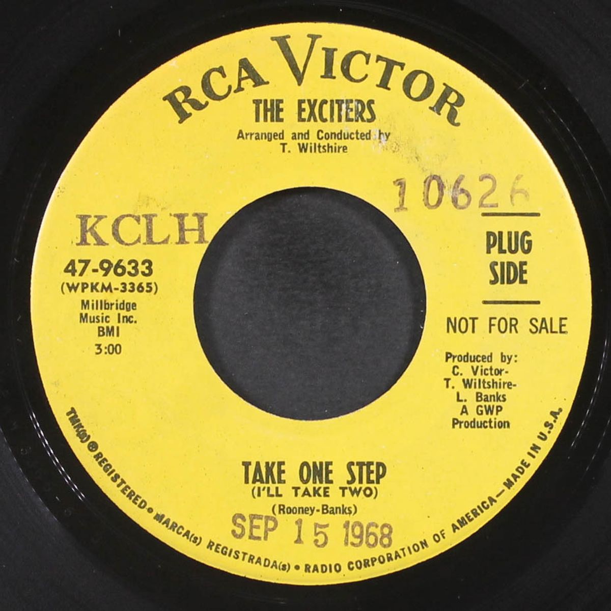 if you want my love / take one step (i'll take two) by EXCITERS