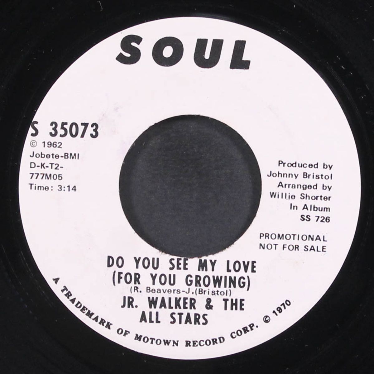 do you see my love by JR. WALKER