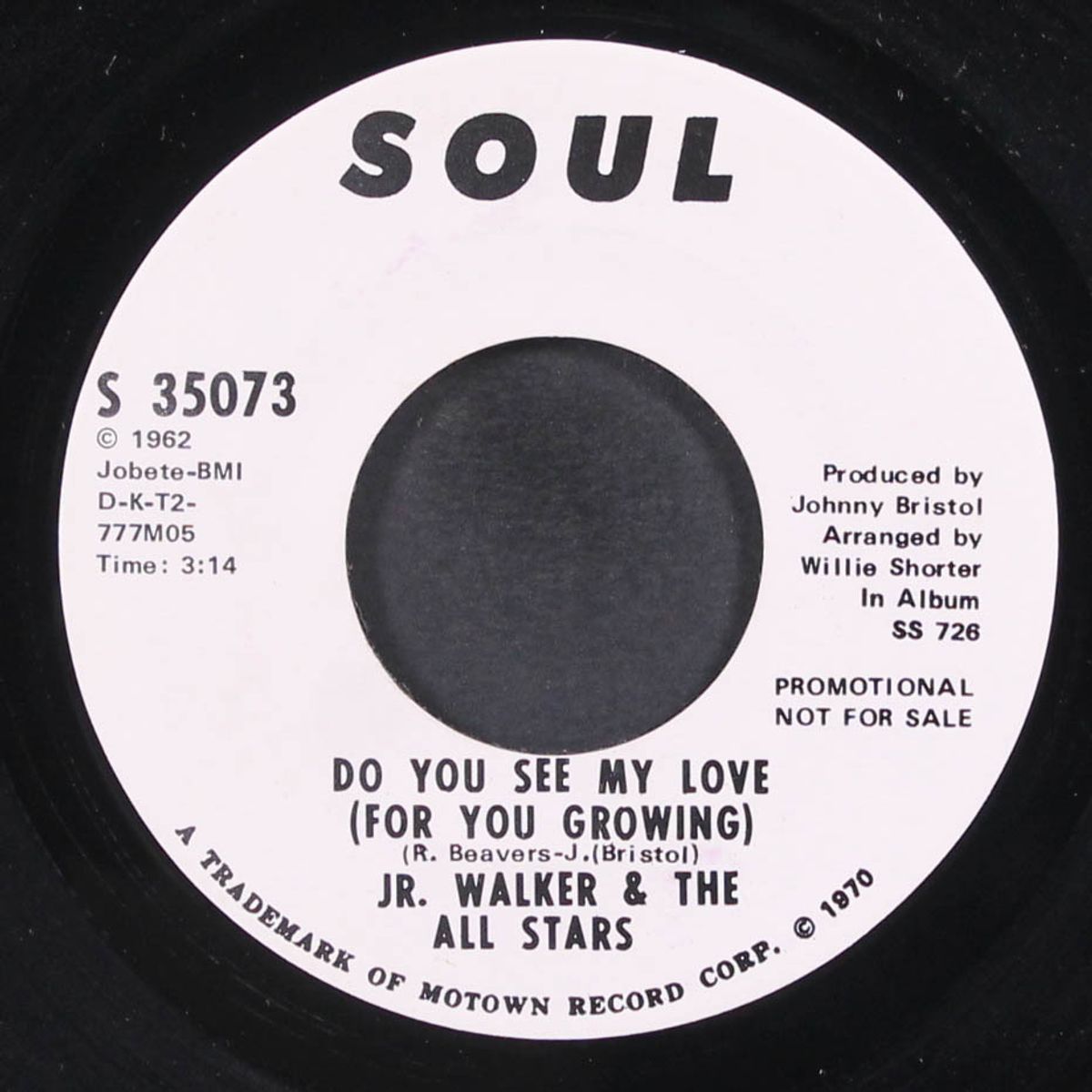do you see my love by JR. WALKER