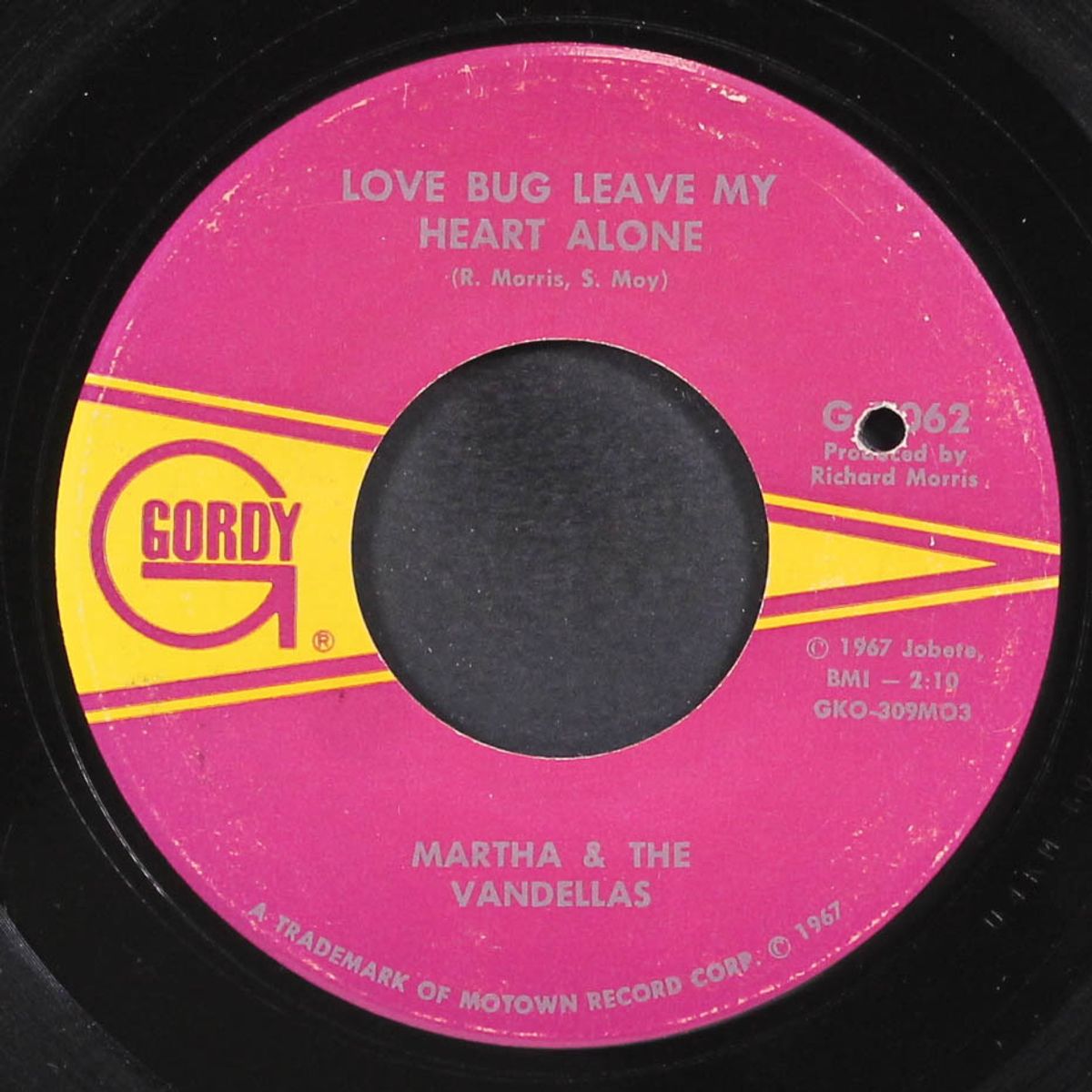 one way out / love bug leave my heart alone by MARTHA & VANDELLAS