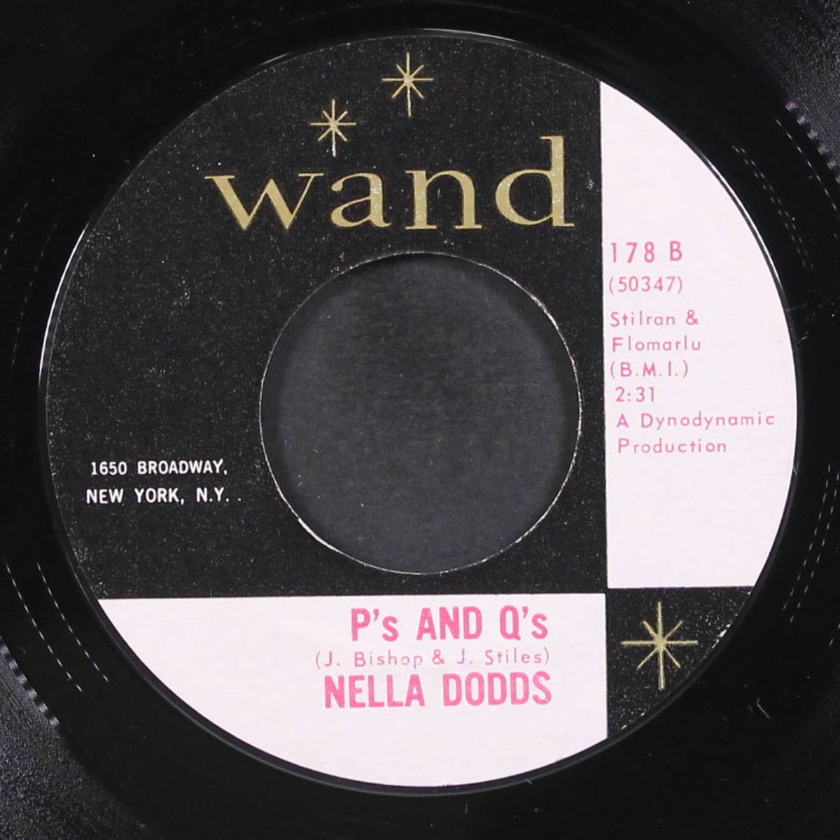 your love back / p's and q's by NELLA DODDS
