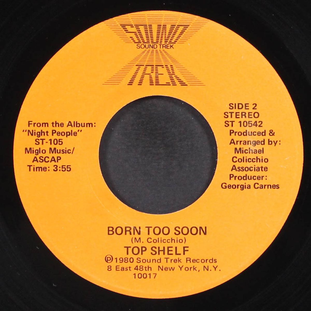 night people / born too soon by TOP SHELF