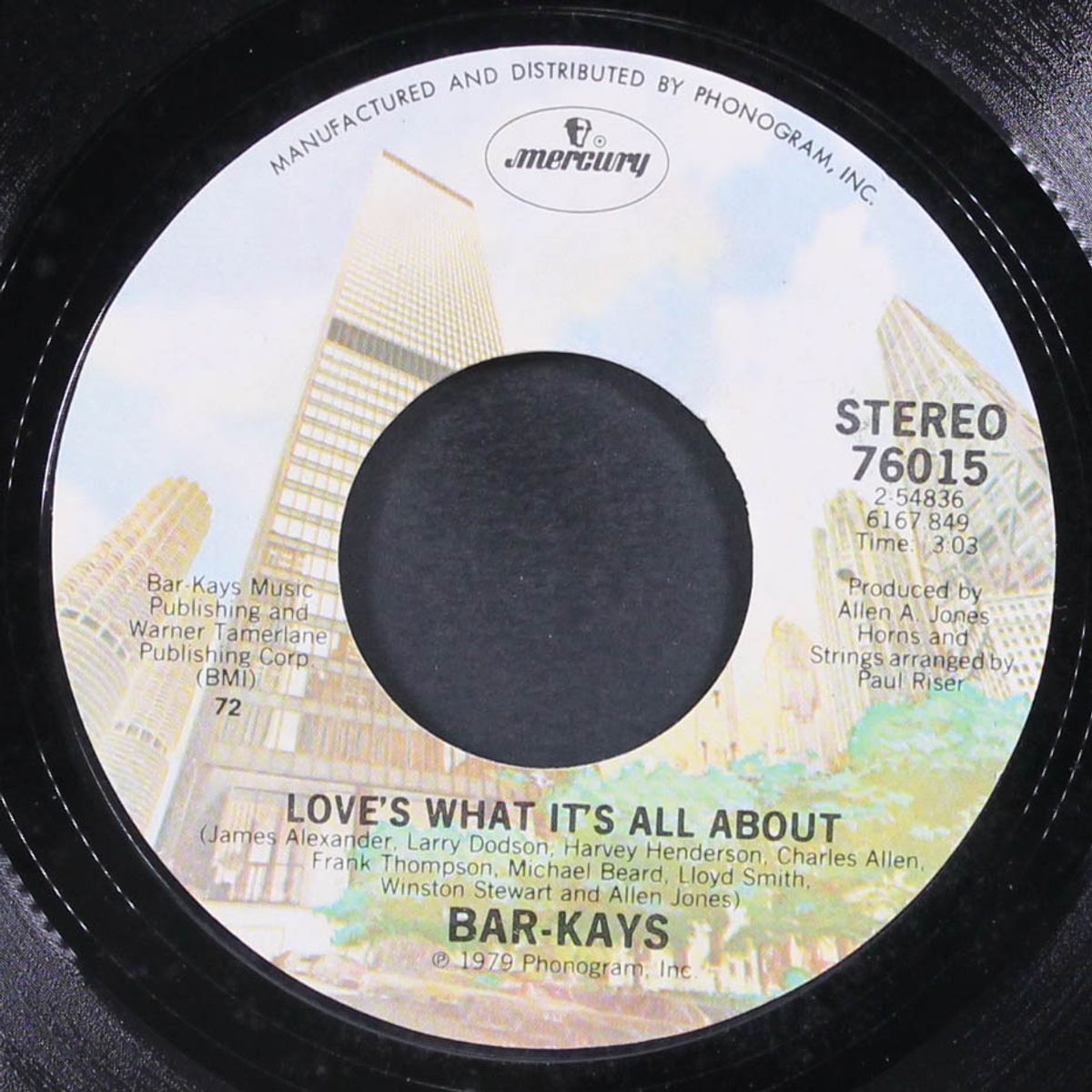 move your boogie body / love's what it's all about by BAR-KAYS