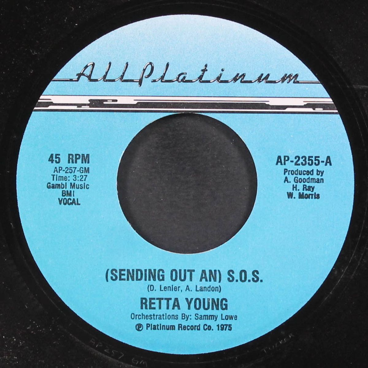 sending out an s.o.s / instrumental by RETTA YOUNG