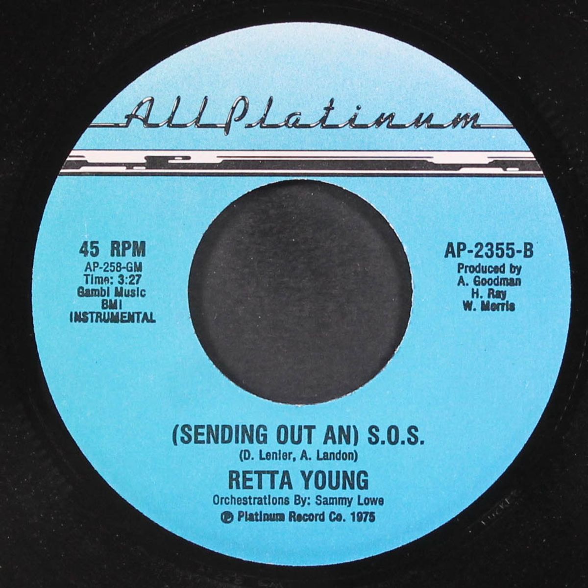 sending out an s.o.s / instrumental by RETTA YOUNG