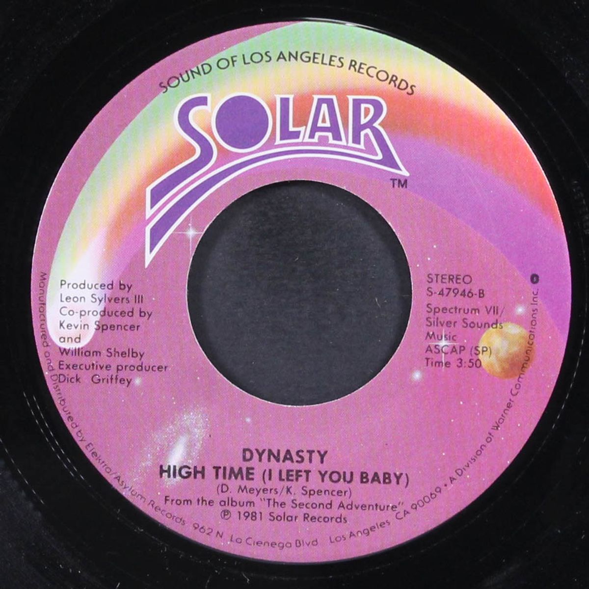 love in the fast lane / high time by DYNASTY