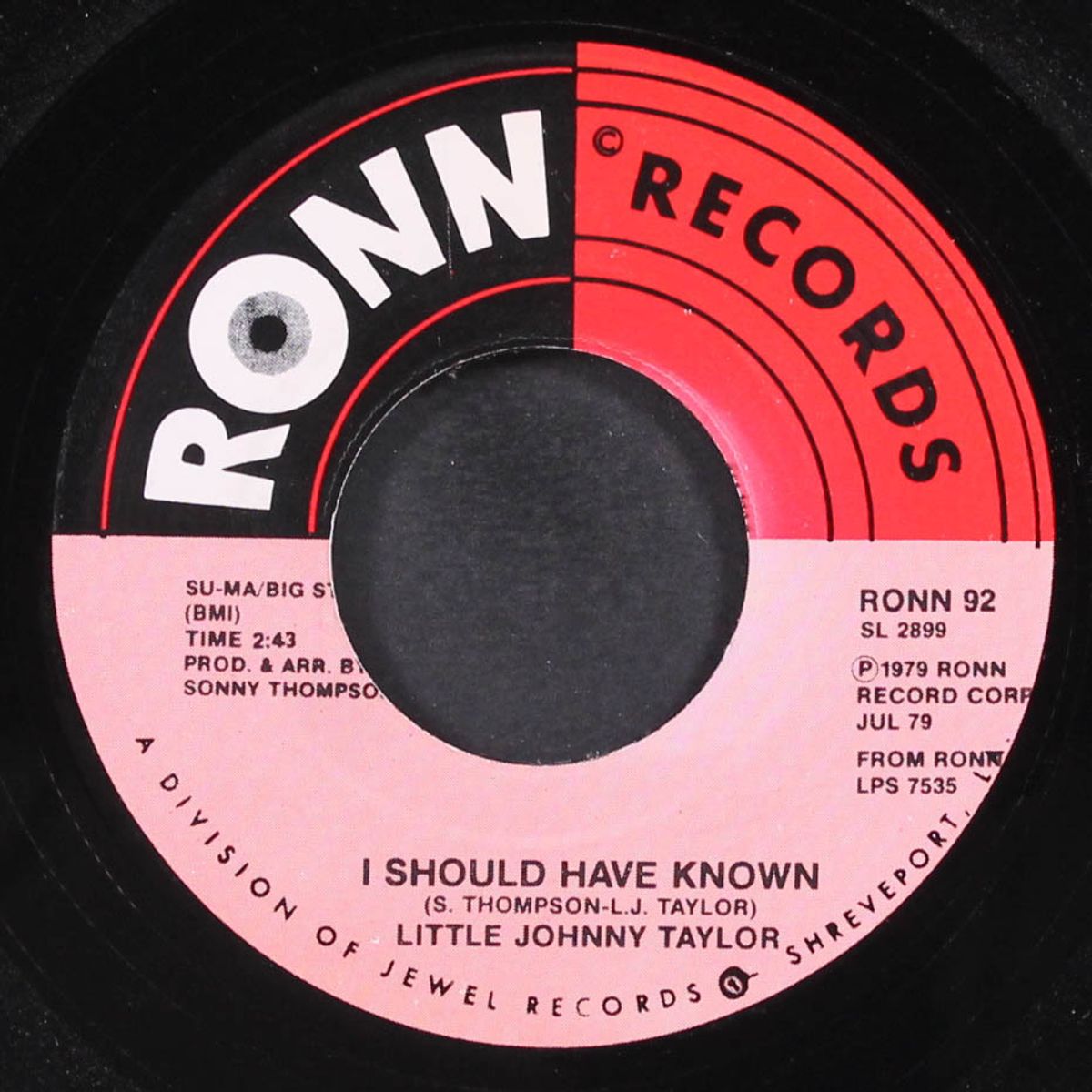 i should have known by LITTLE JOHNNY TAYLOR