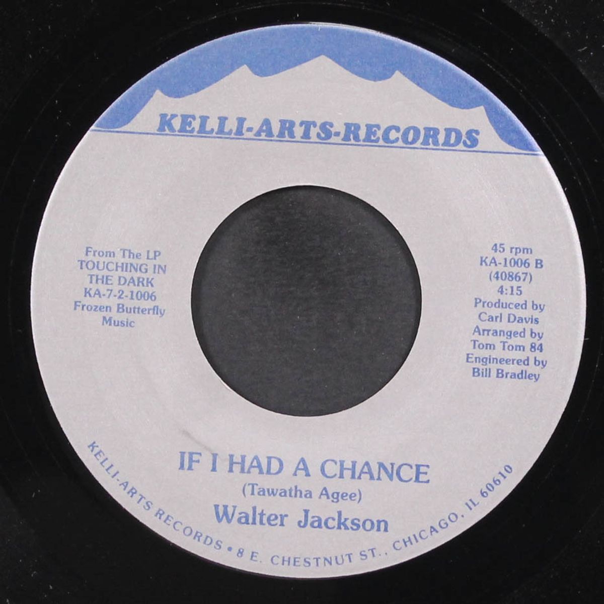 touching in the dark / if i had a chance by WALTER JACKSON
