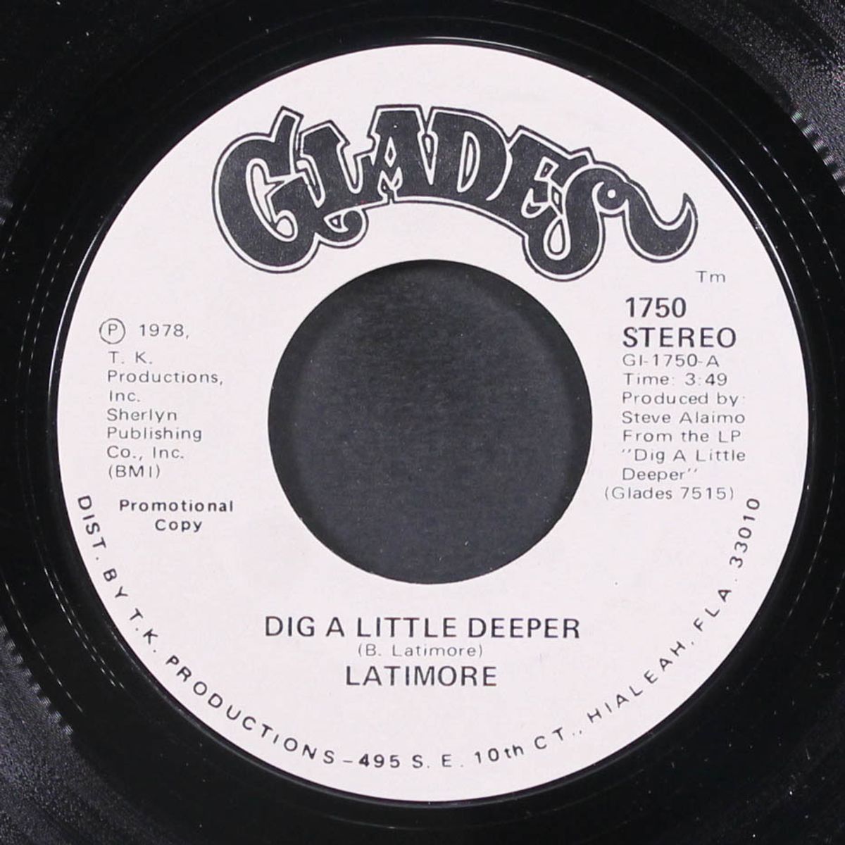 dig a little deeper / let me go by LATIMORE