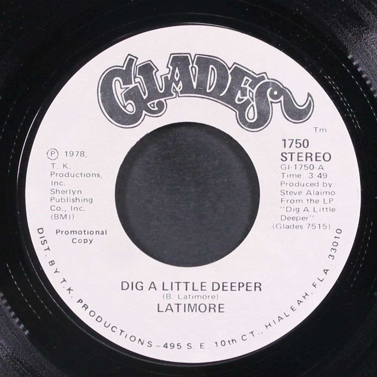 dig a little deeper / let me go by LATIMORE