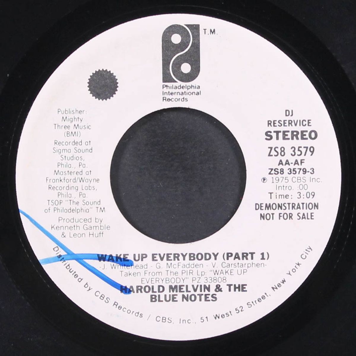 wake up everybody (part 1) / mono by HAROLD MELVIN & BLUENOTES
