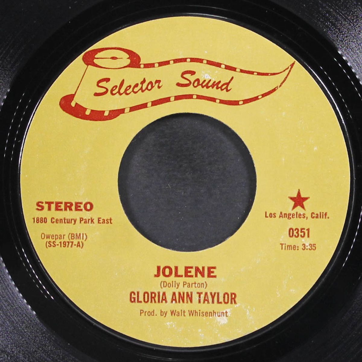 music / jolene by GLORIA ANN TAYLOR