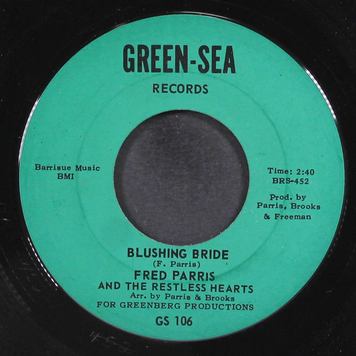 blushing bride / giving my love to you by FRED PARRIS & RESTLESS HEARTS