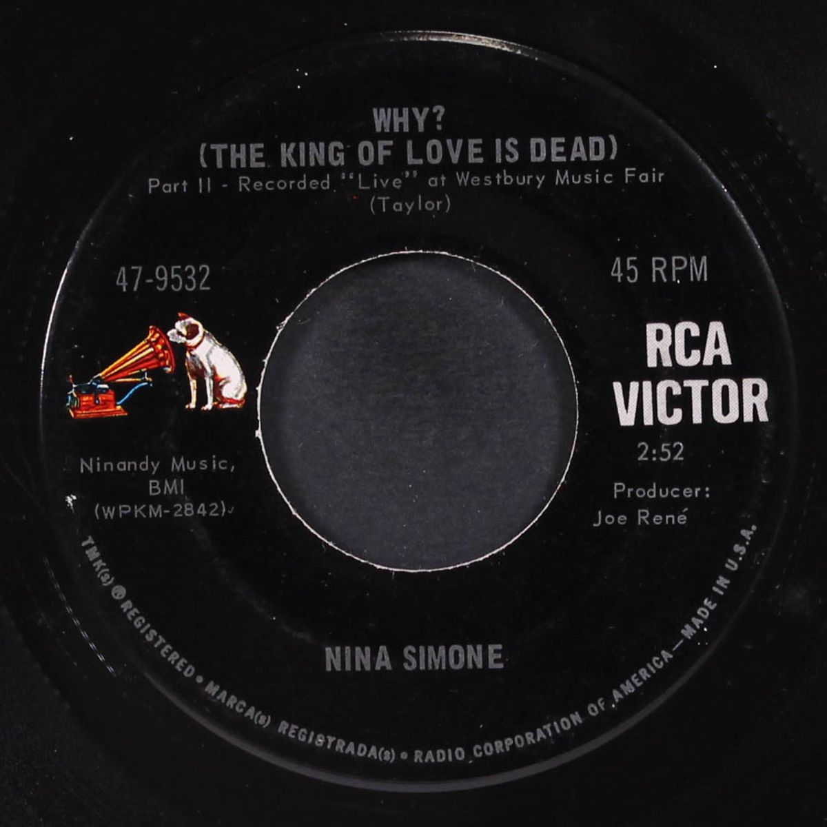 why (the king of love is dead) / part 2 by NINA SIMONE