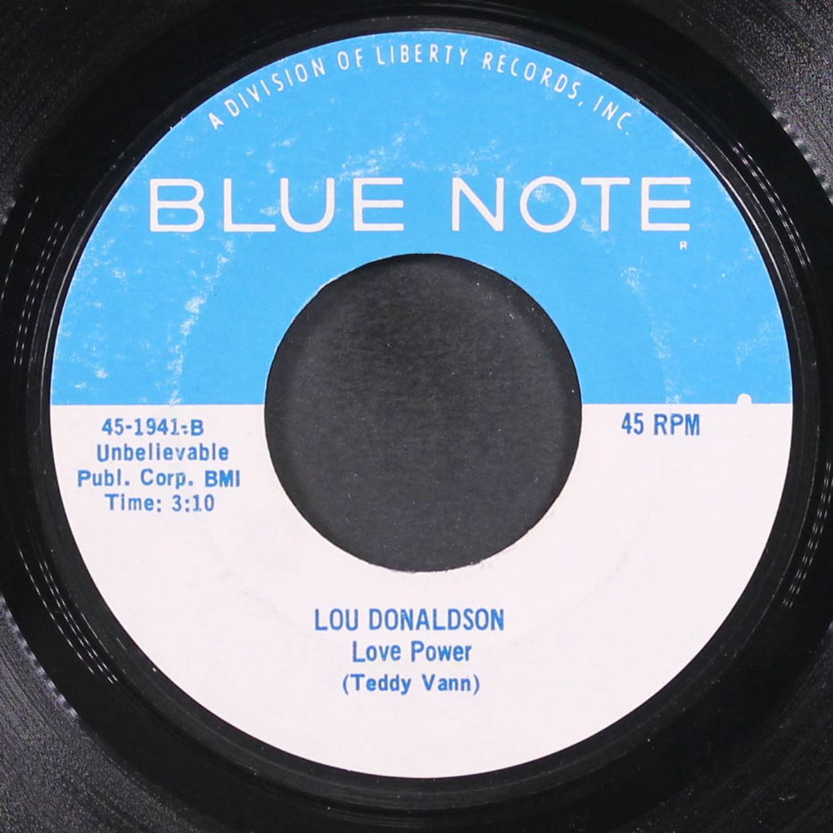love power / midnight creeper by LOU DONALDSON