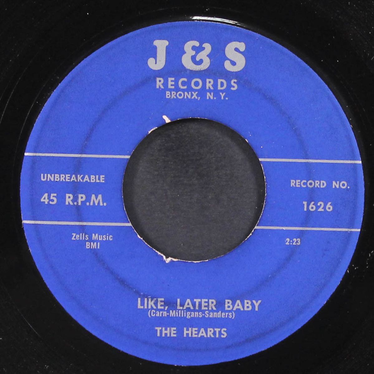 like, later baby / i want your love tonite by HEARTS