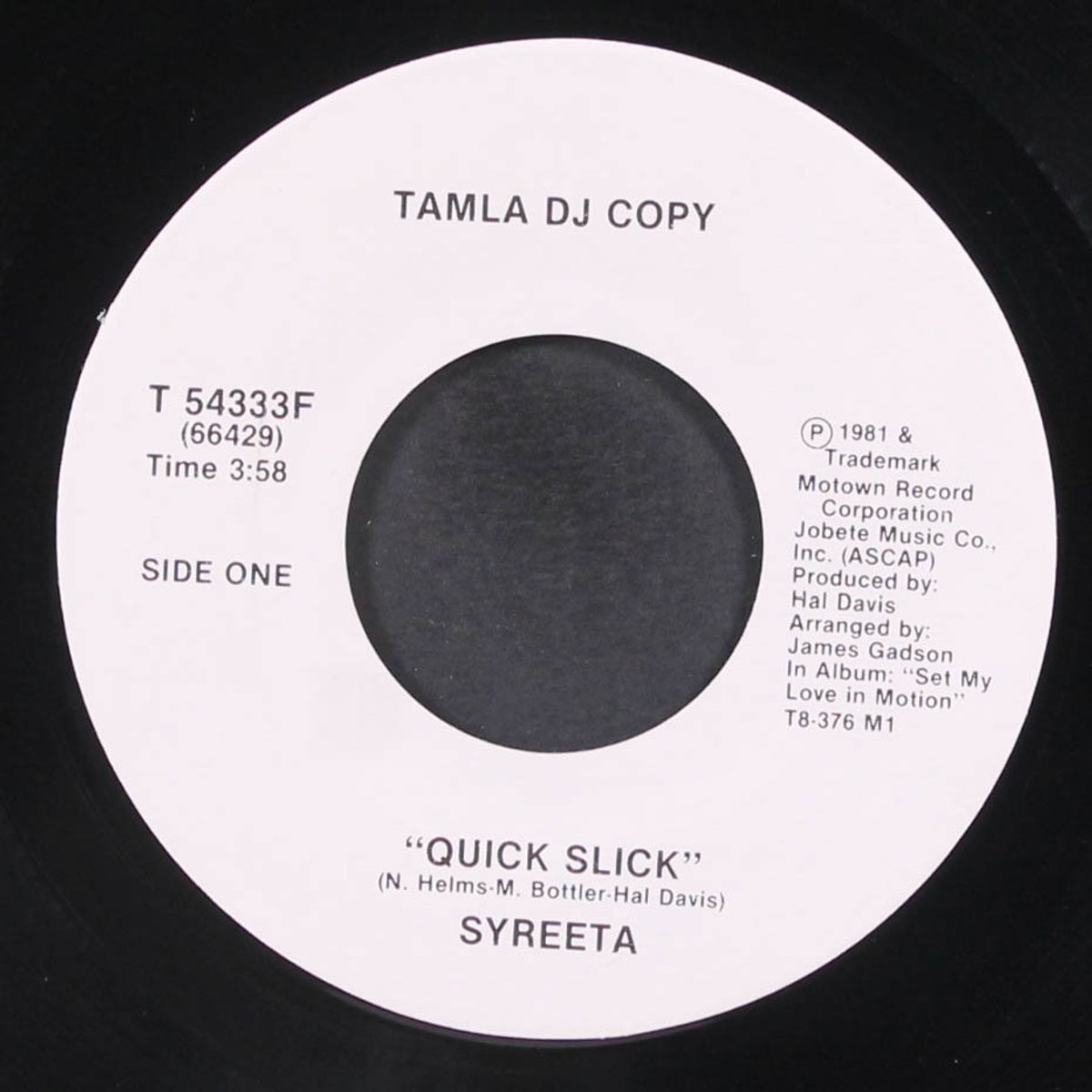 quick slick / same by SYREETA