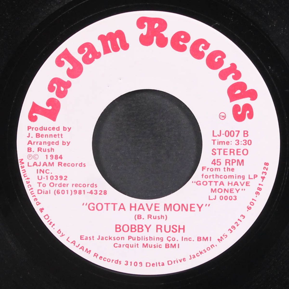 gotta have money / same by BOBBY RUSH