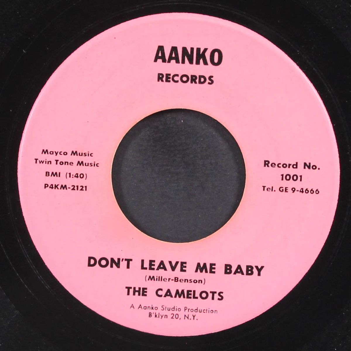 your way / don't leave me baby by CAMELOTS