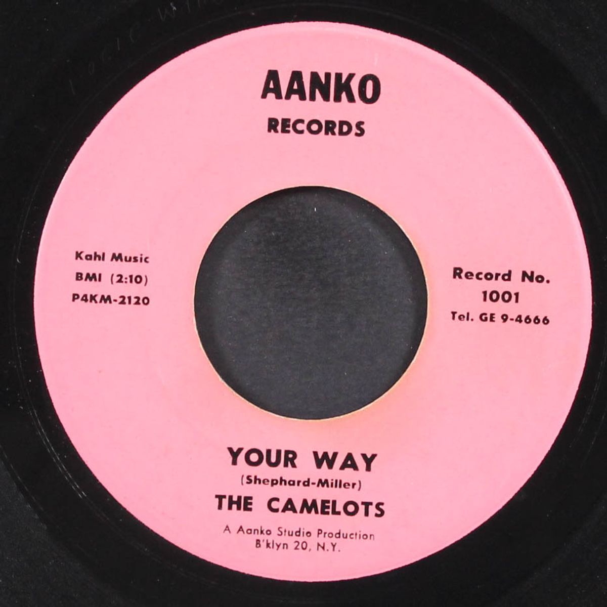 your way / don't leave me baby by CAMELOTS