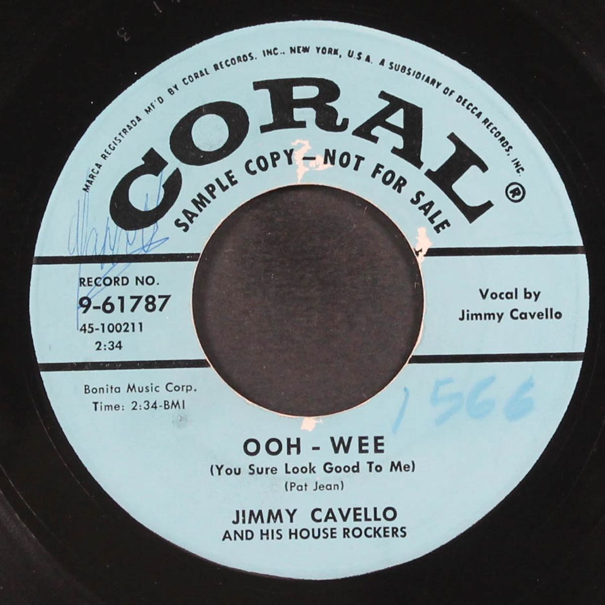 ooh-wee / foot stompin' by JIMMY CAVELLO