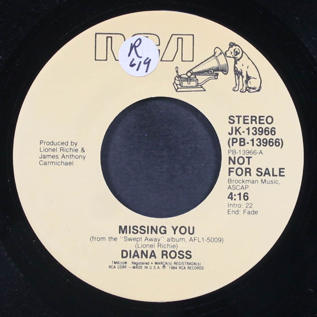 missing you / same by DIANA ROSS