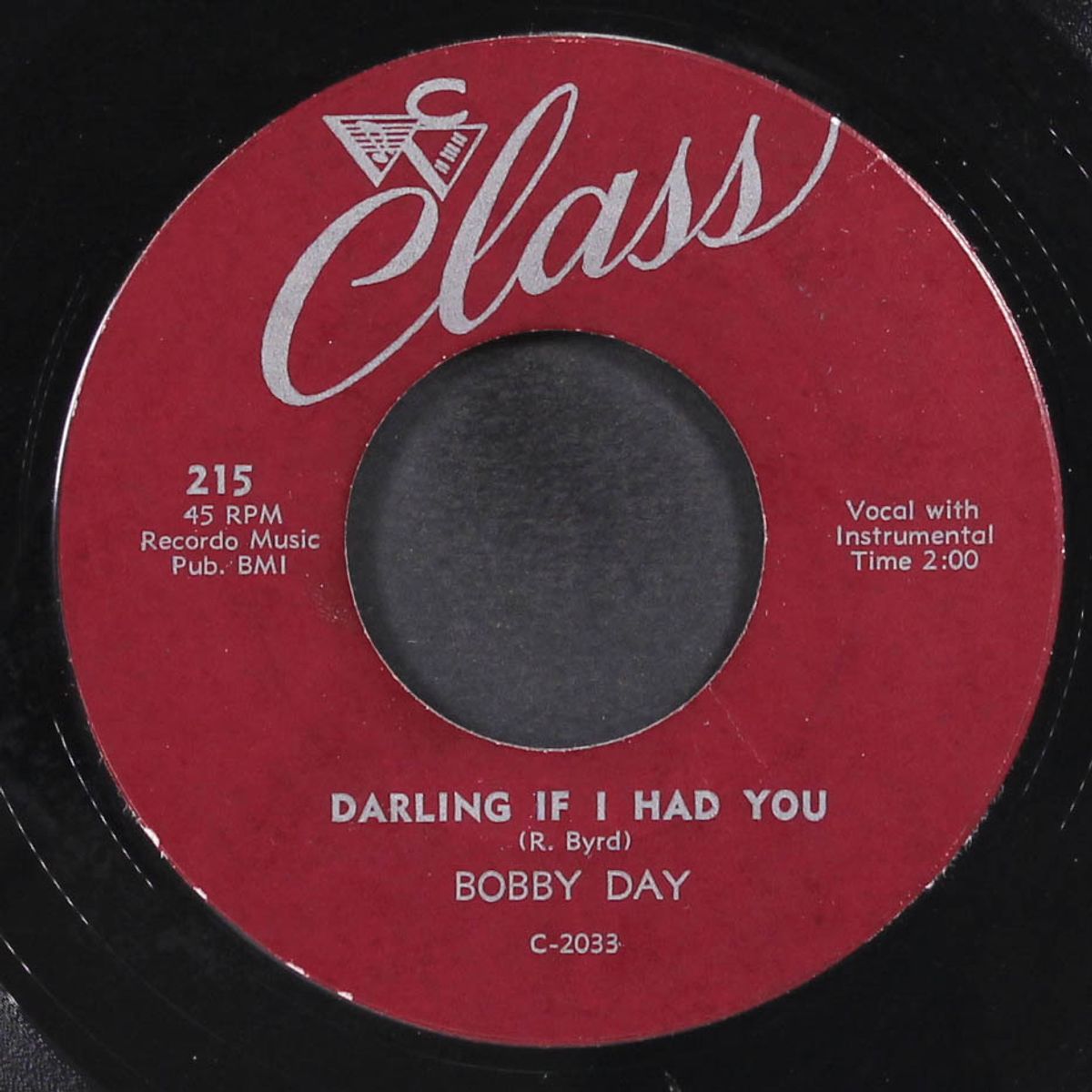 beep-beep-beep / darling if i had you by BOBBY DAY