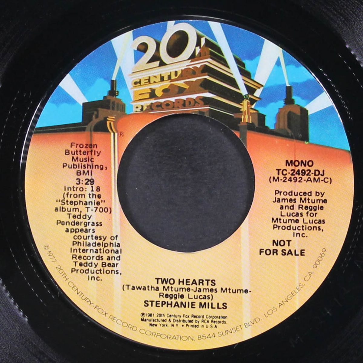 two hearts / i just wanna say by STEPHANIE MILLS