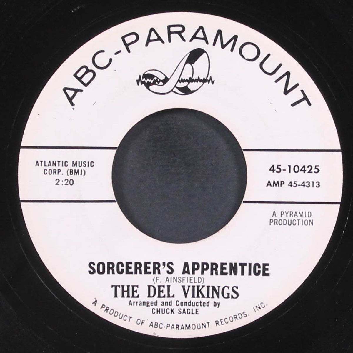 too many miles / sorcerer's apprentice by DEL VIKINGS
