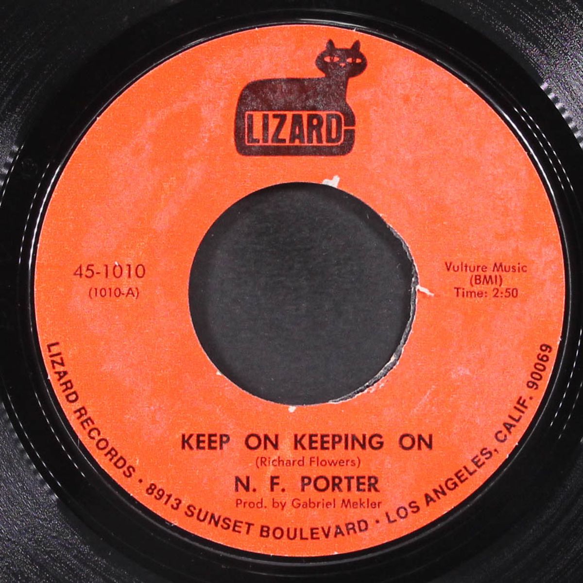 keep on keeping on / don't make me color my black face blue by N.F. PORTER
