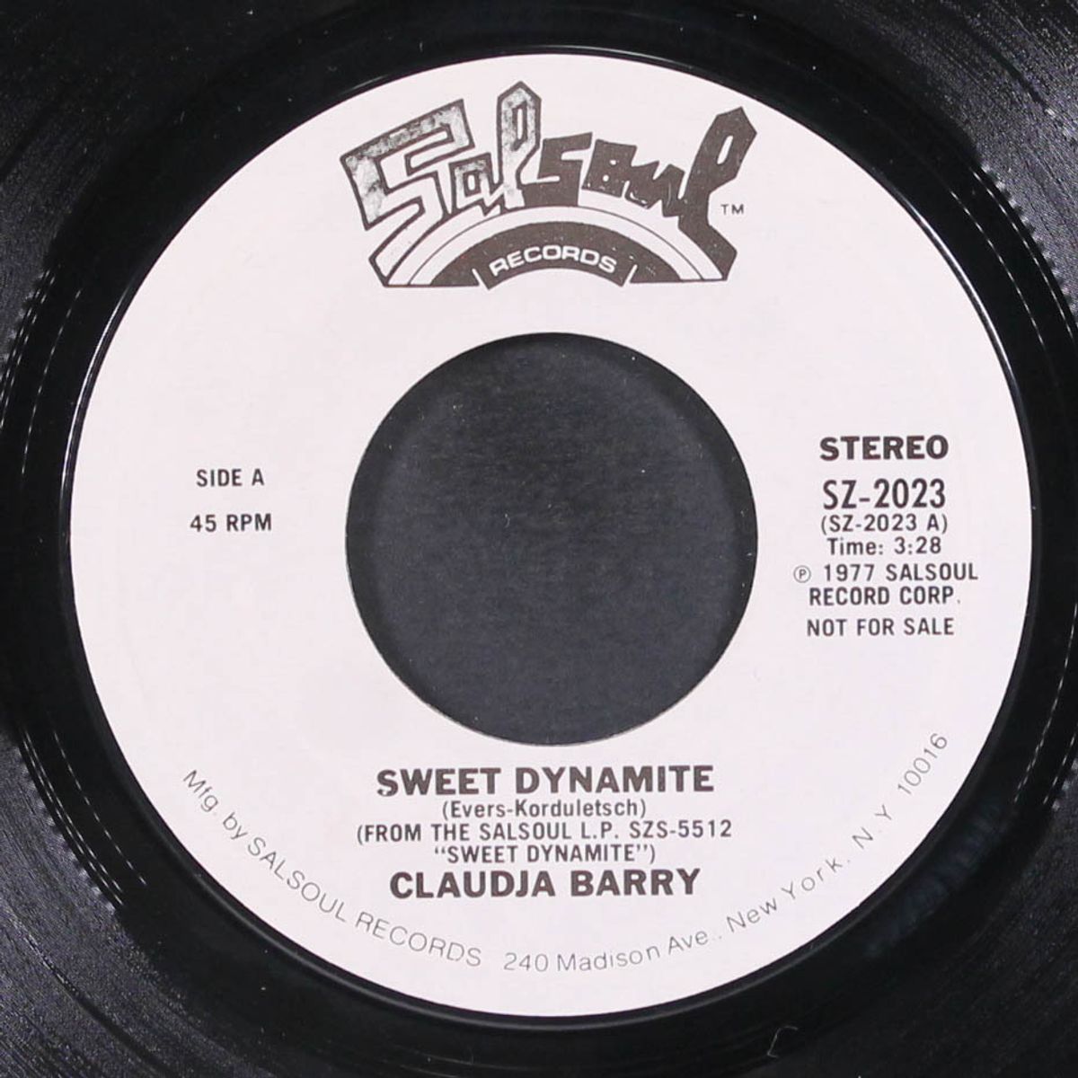 sweet dynamite / this taste of love by CLAUDJA BARRY