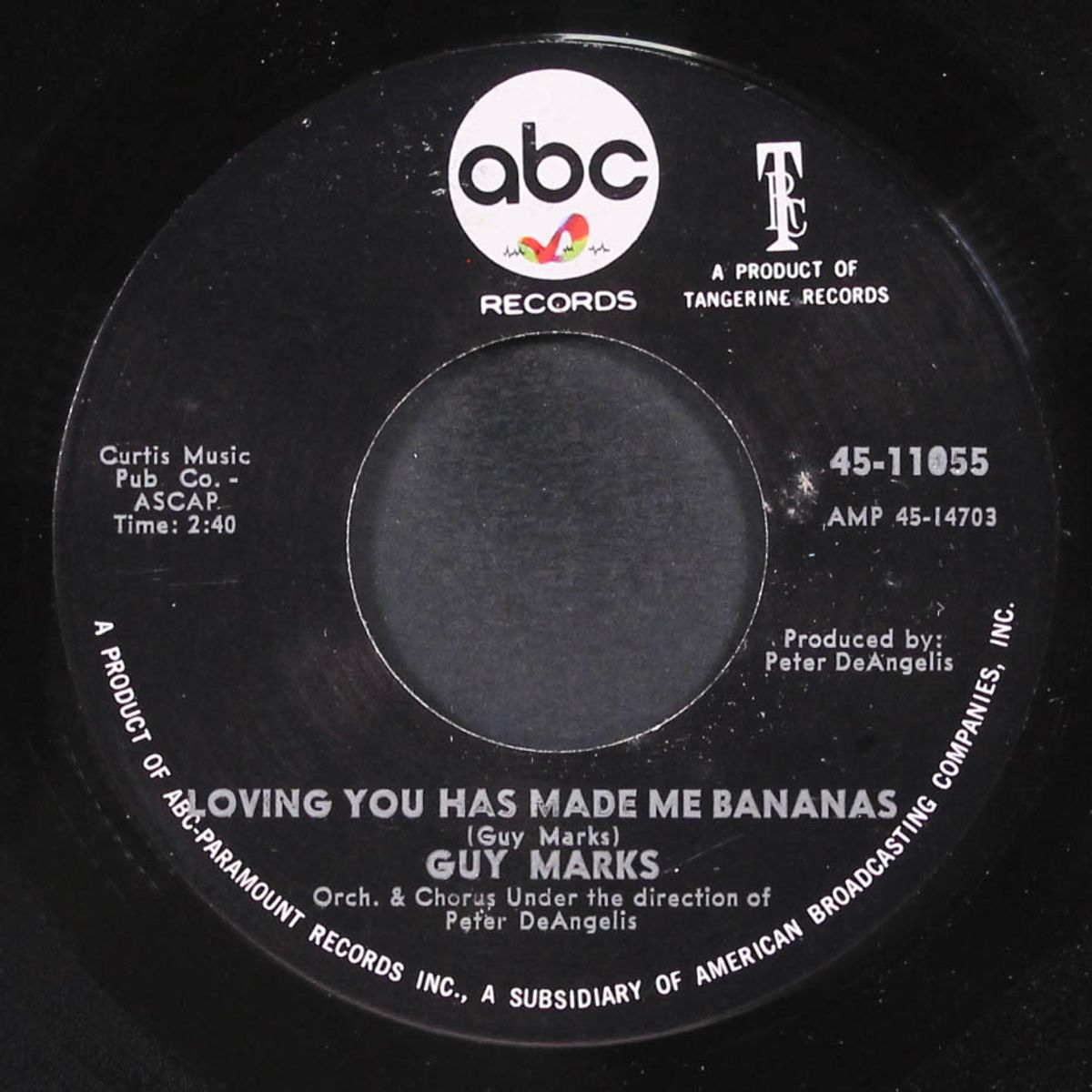 loving you has made me bananas / forgive me love by GUY MARKS