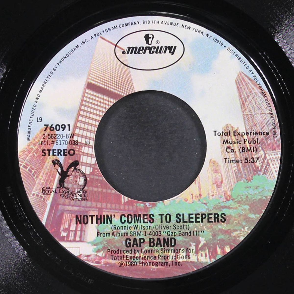 burn rubber / nothin' comes to sleepers by GAP BAND
