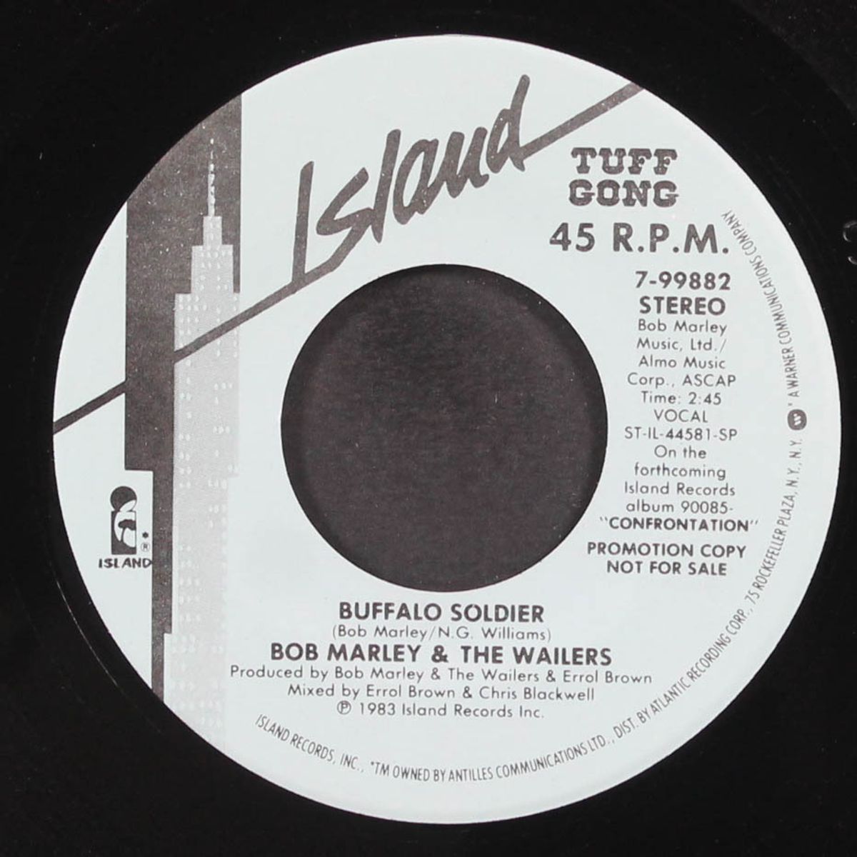 buffalo soldier / same by BOB MARLEY