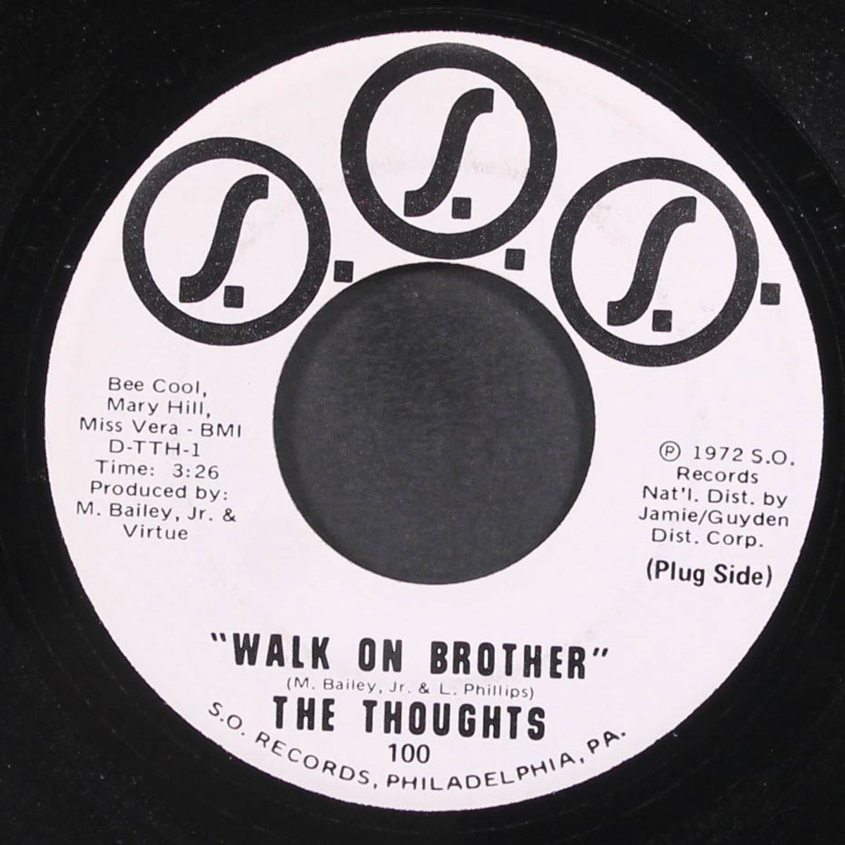 plain as the nose on your face / walk on brother by THOUGHTS