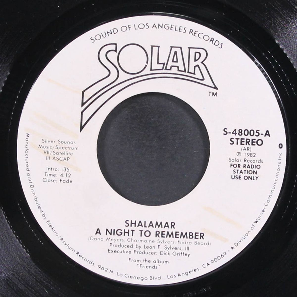 a night to remember / mono by SHALAMAR