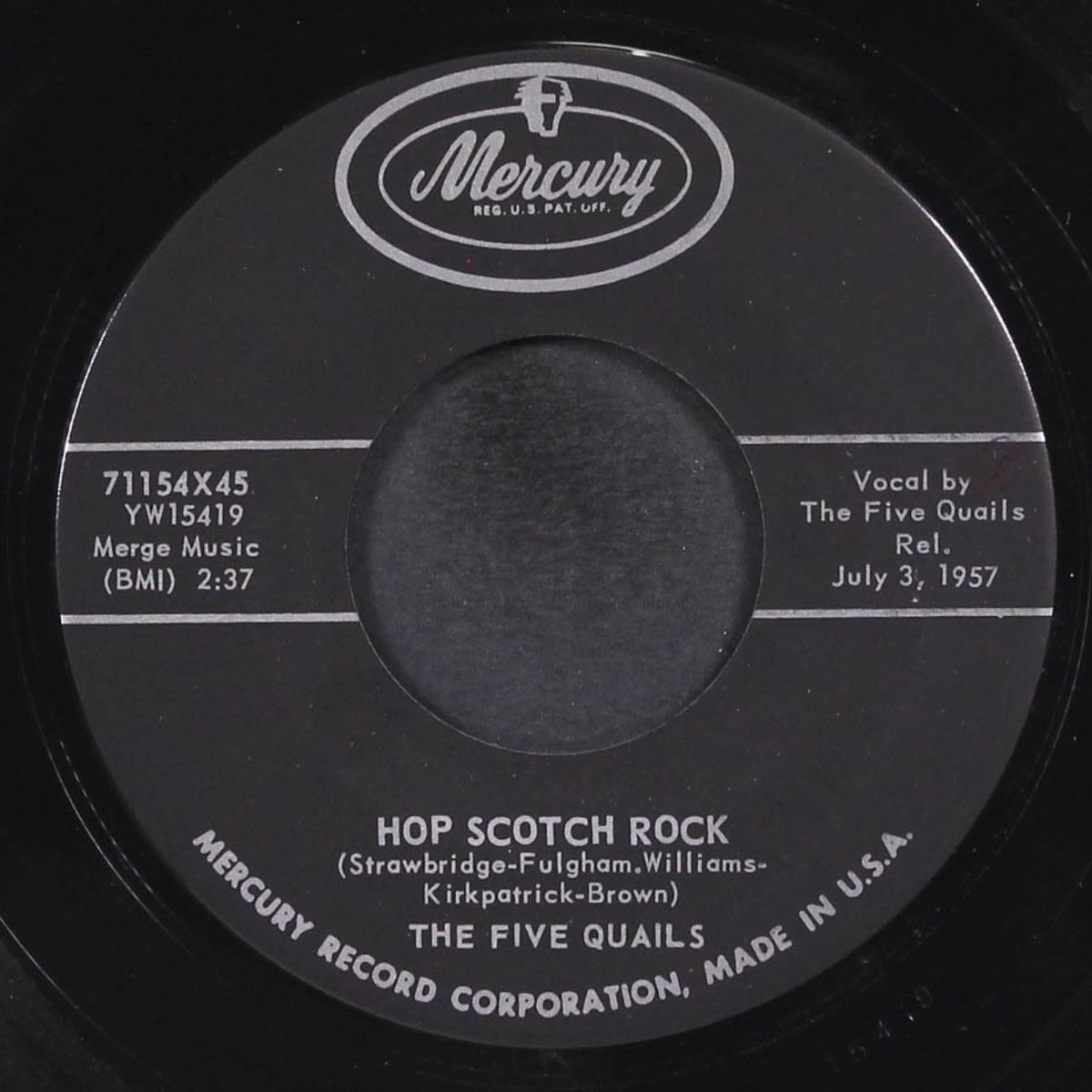jungle baby / hop scotch rock by FIVE QUAILS