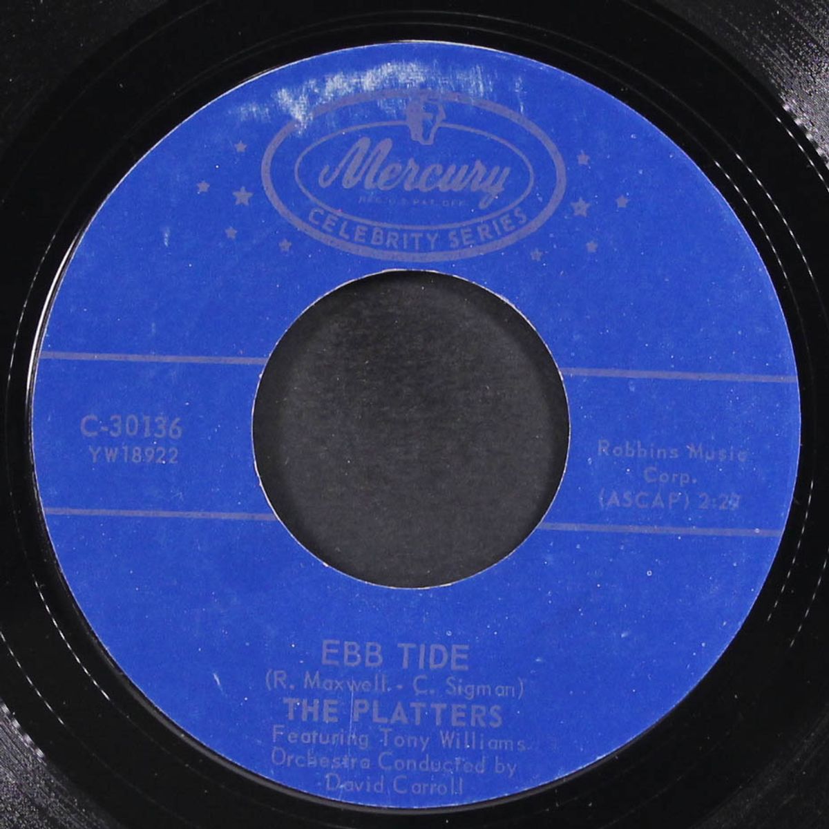 ebb tide / you'll never, never know by PLATTERS