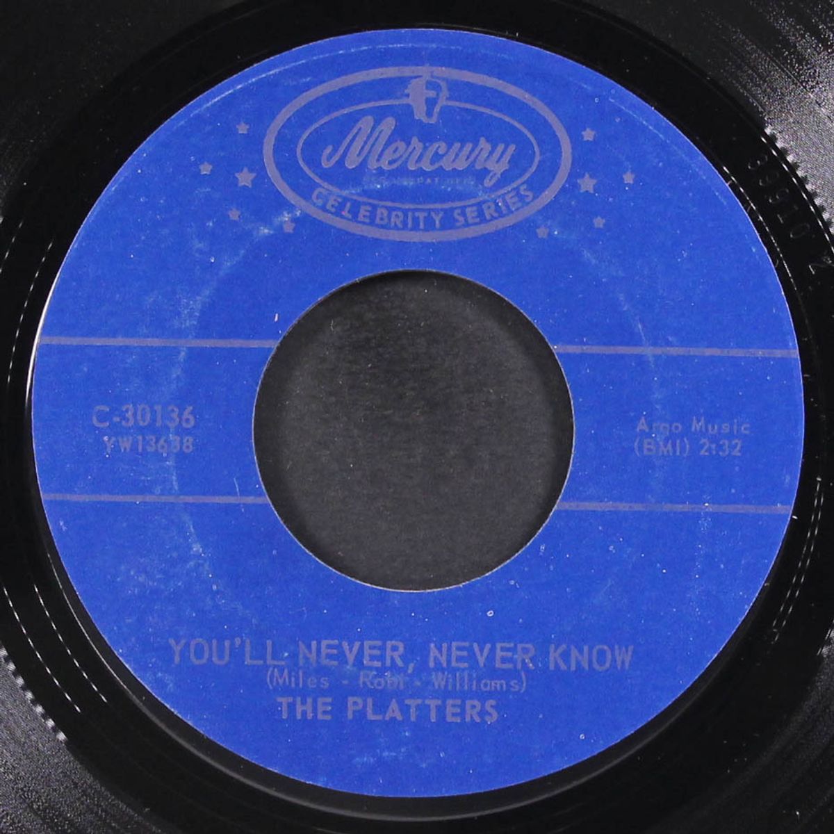 ebb tide / you'll never, never know by PLATTERS