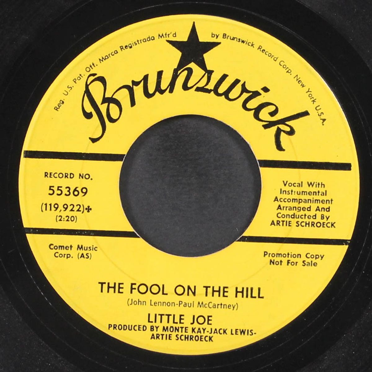holiday / the fool on the hill by LITTLE JOE
