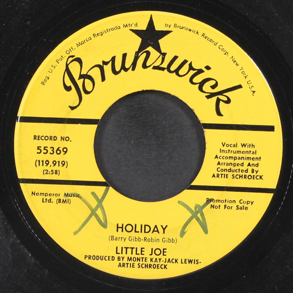 holiday / the fool on the hill by LITTLE JOE