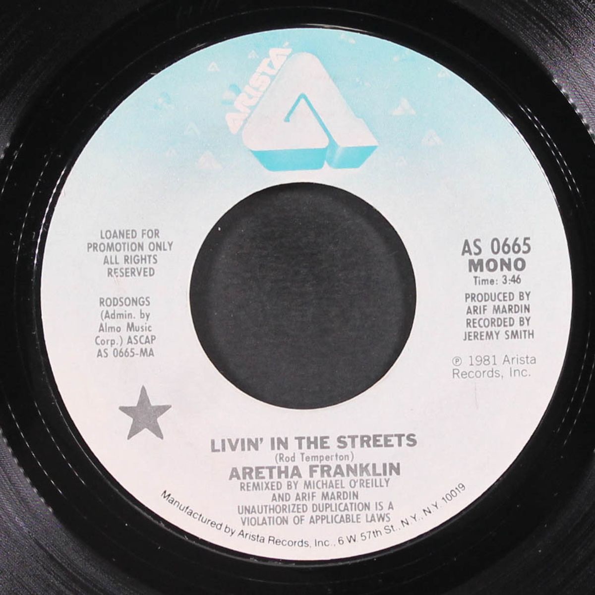 livin' in the streets / mono by ARETHA FRANKLIN