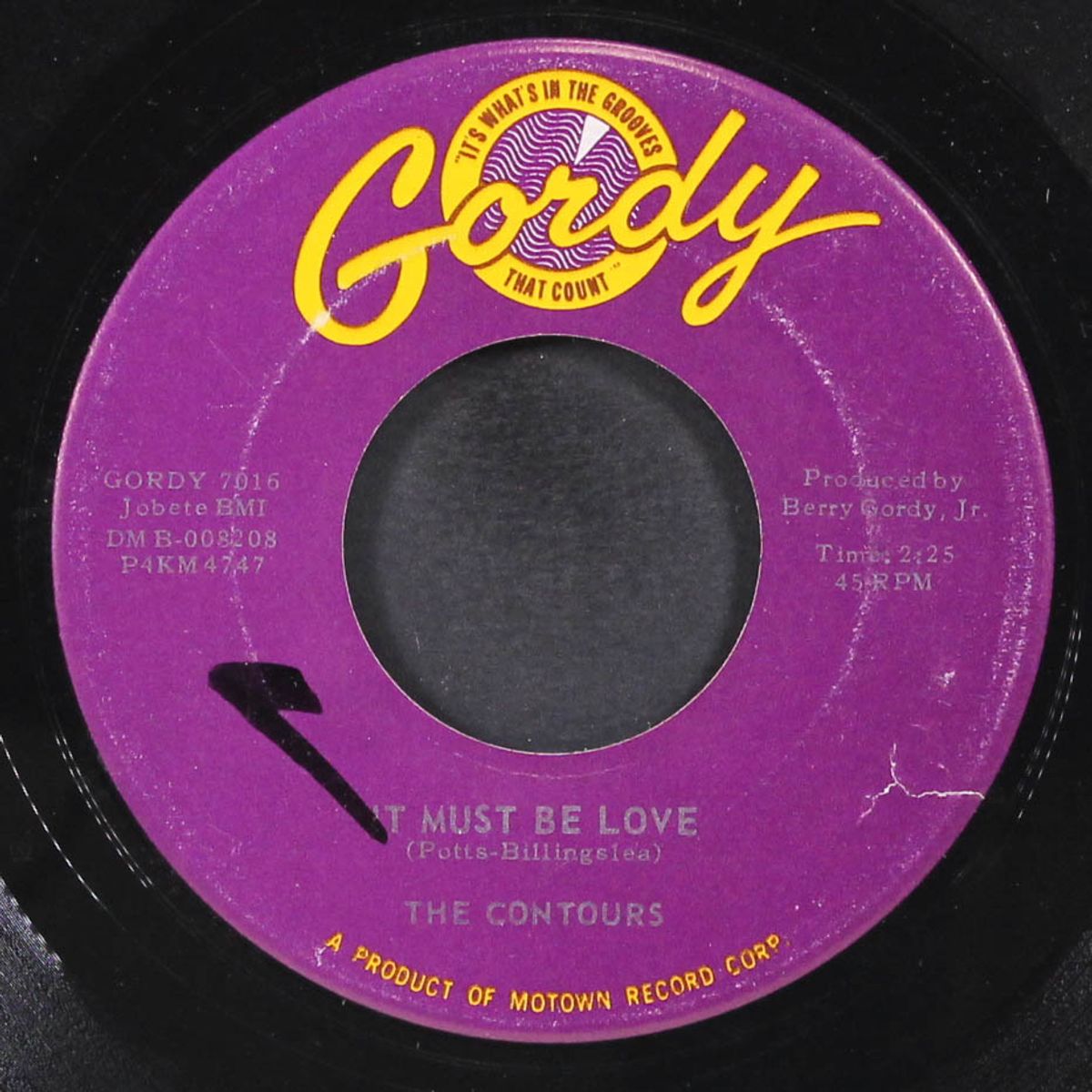 don't let her be your baby / it must be love by CONTOURS
