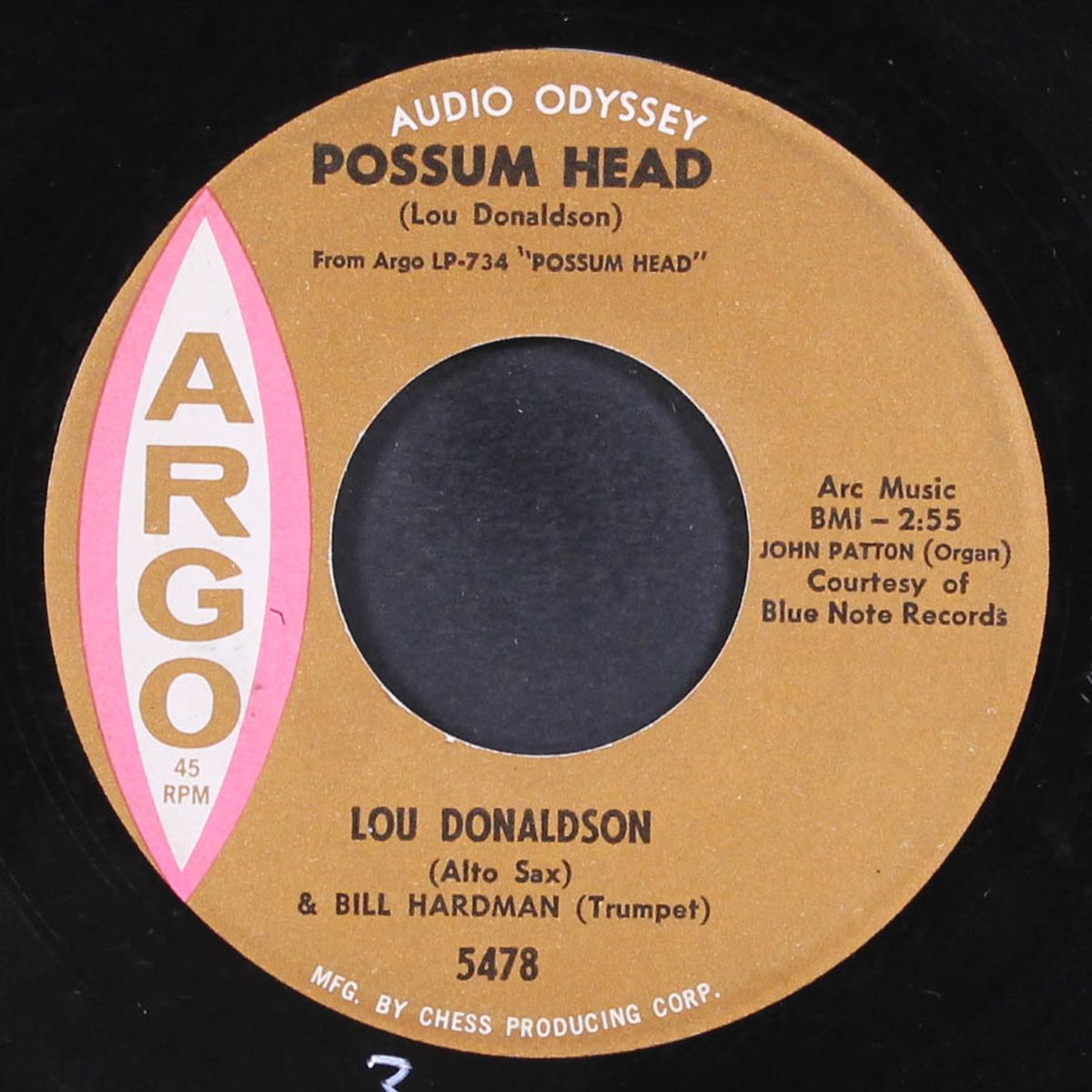 possum head / laura by LOU DONALDSON