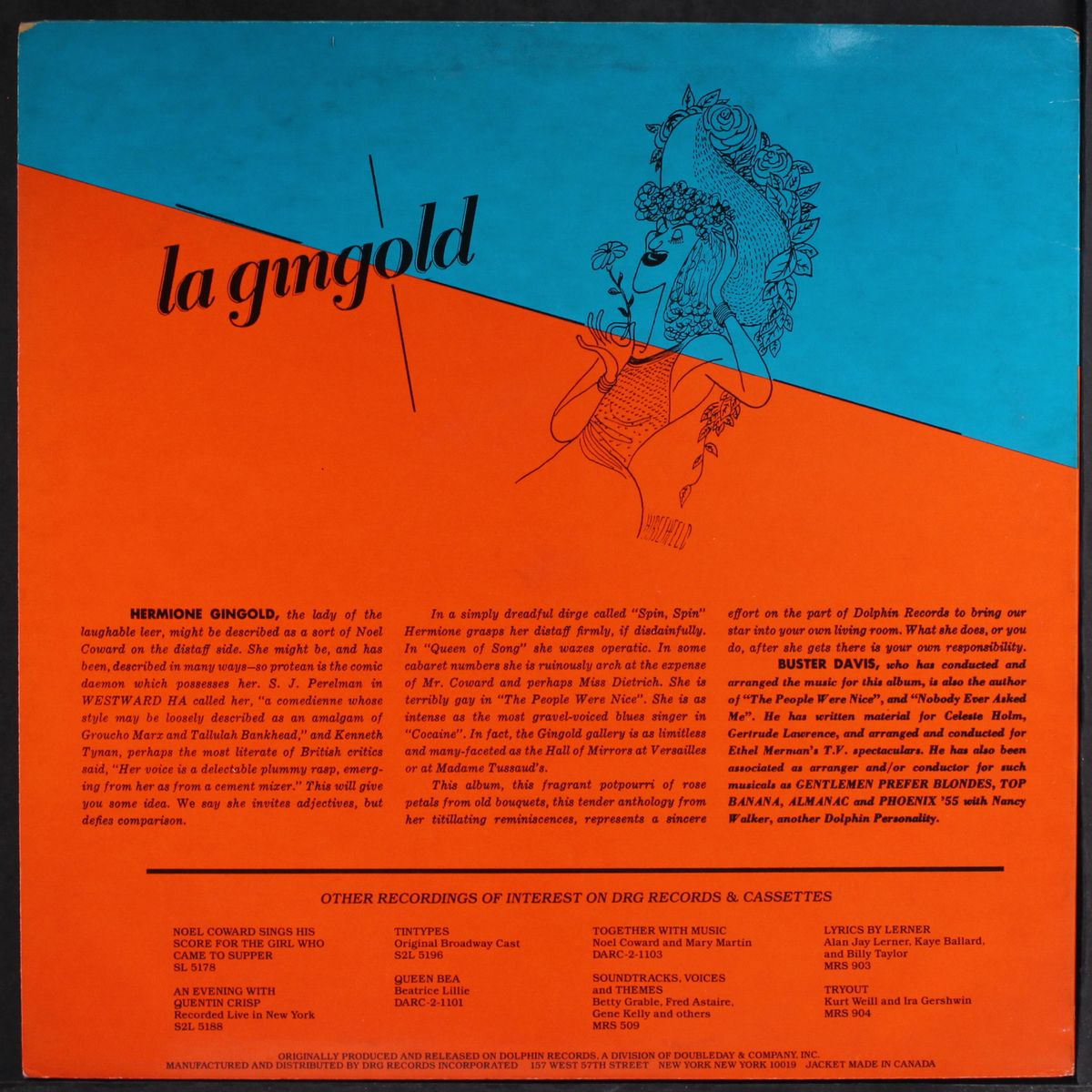 la gingold by HERMIONE GINGOLD