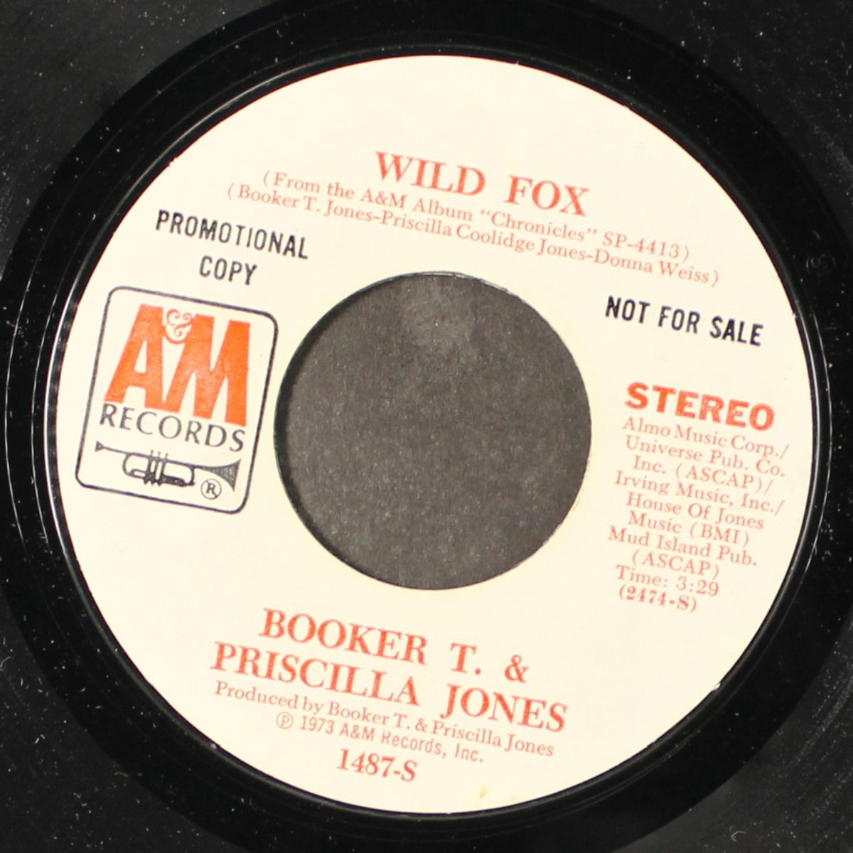 wild fox / mono by BOOKER T. & PRISCILLA JONES