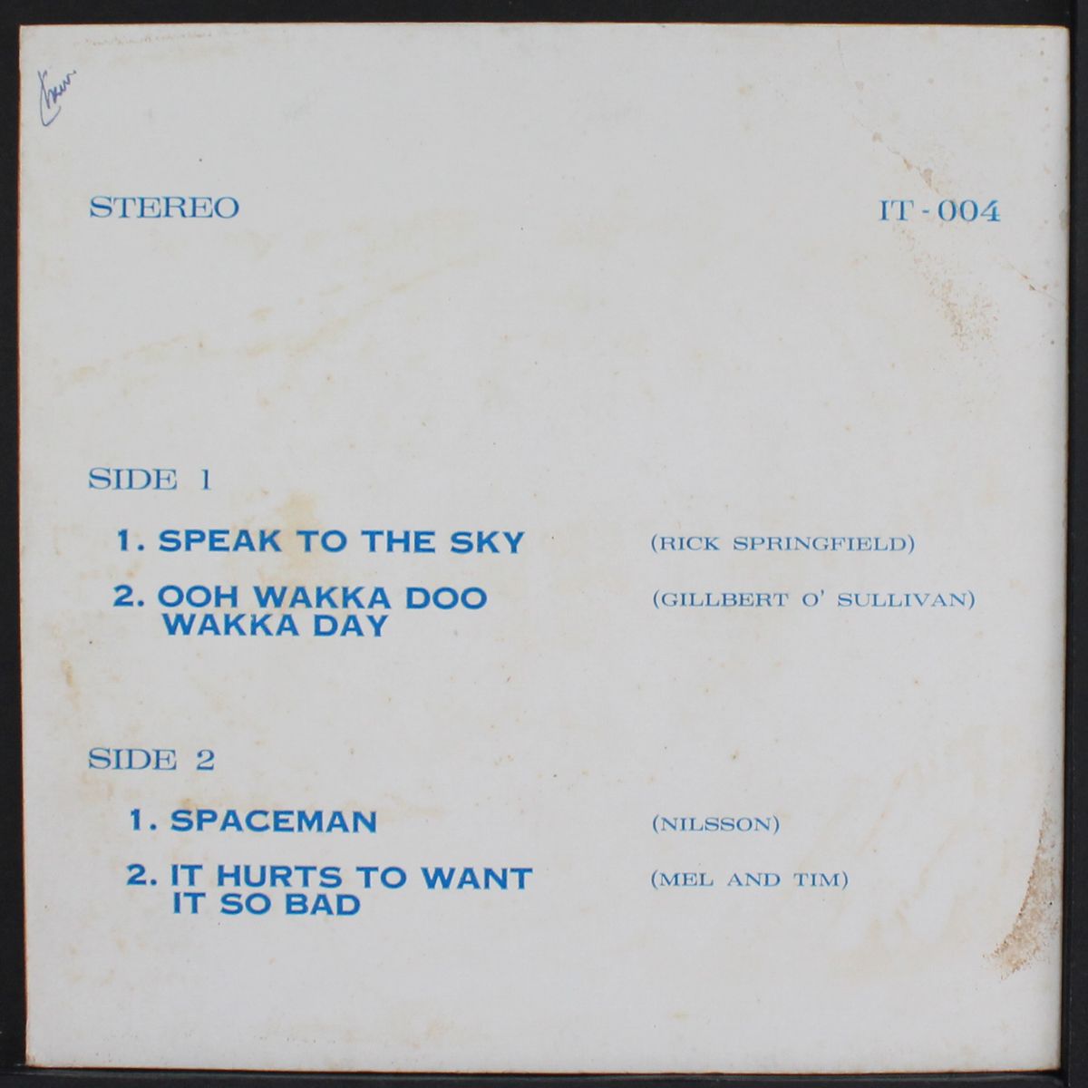 spaceman / +3 by NILSSON & OTHERS
